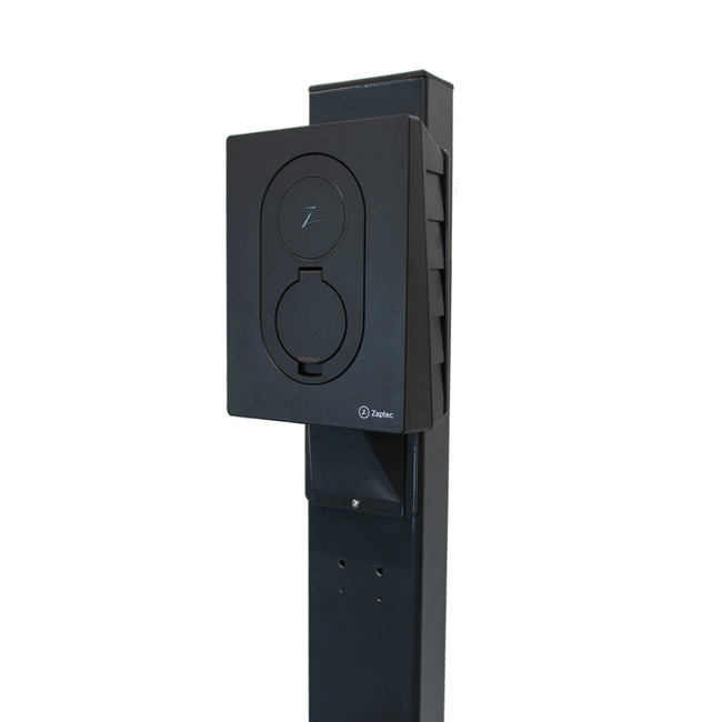 Zaptec GO laadpaal tot 22 kW Asphalt Black