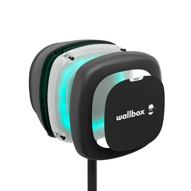 Wallbox Pulsar Max laadpaal tot 22 kW Kabel 7m