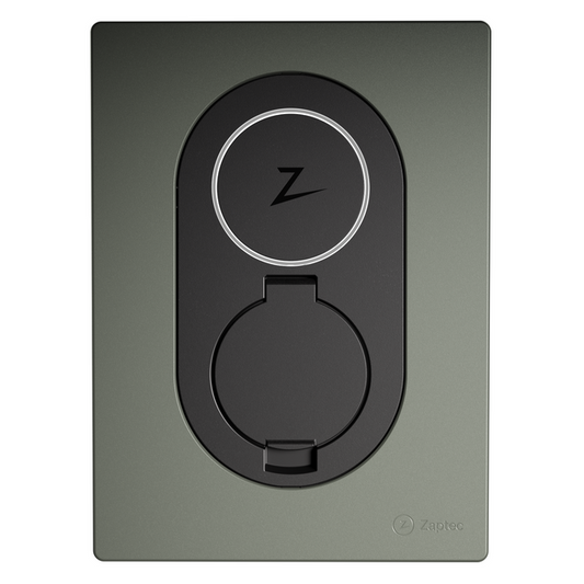 Zaptec GO laadpaal tot 22 kW Moss Green