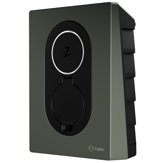 Zaptec GO laadpaal tot 22 kW Moss Green