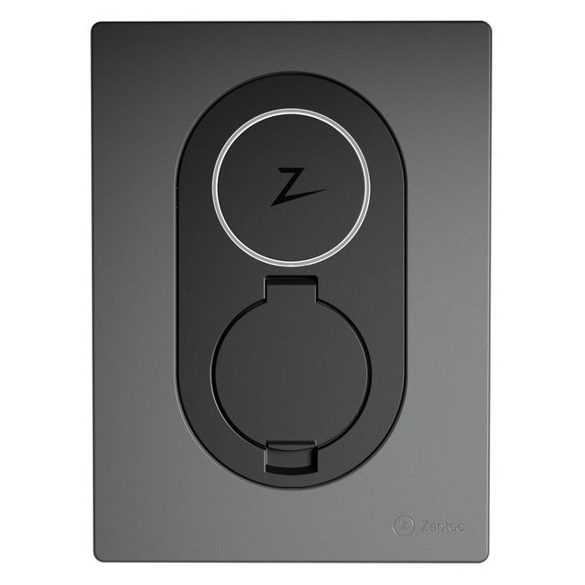 Zaptec GO laadpaal tot 22 kW Rock Grey
