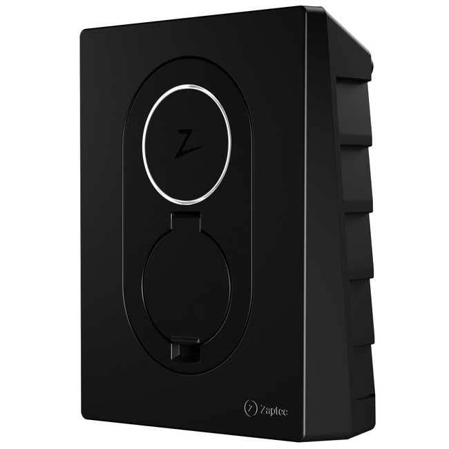 Zaptec GO laadpaal tot 22 kW Asphalt Black