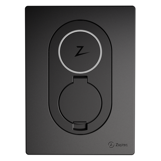 Zaptec GO laadpaal tot 22 kW Asphalt Black